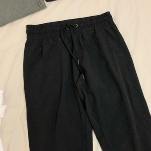 Black workout pants